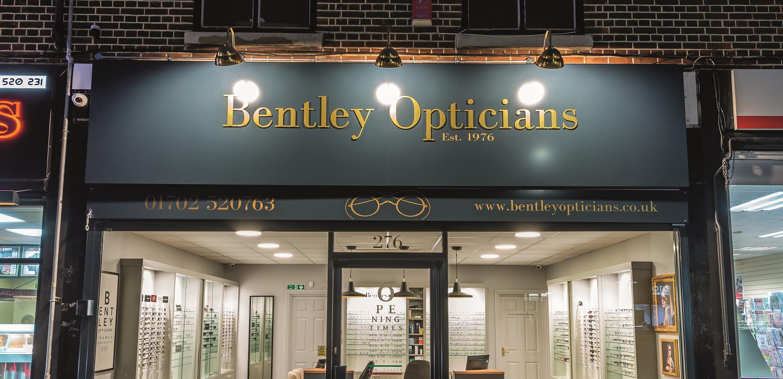 bentley opticians essex
